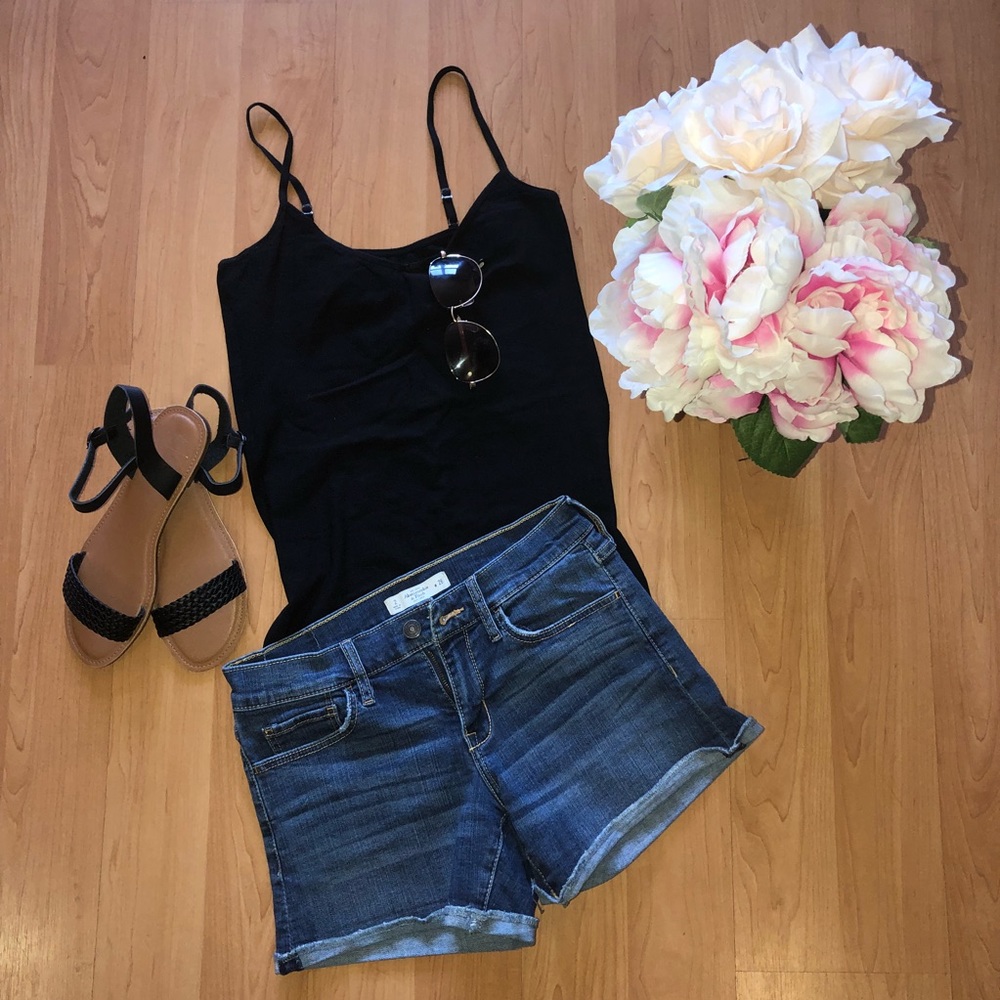 A&F midi short